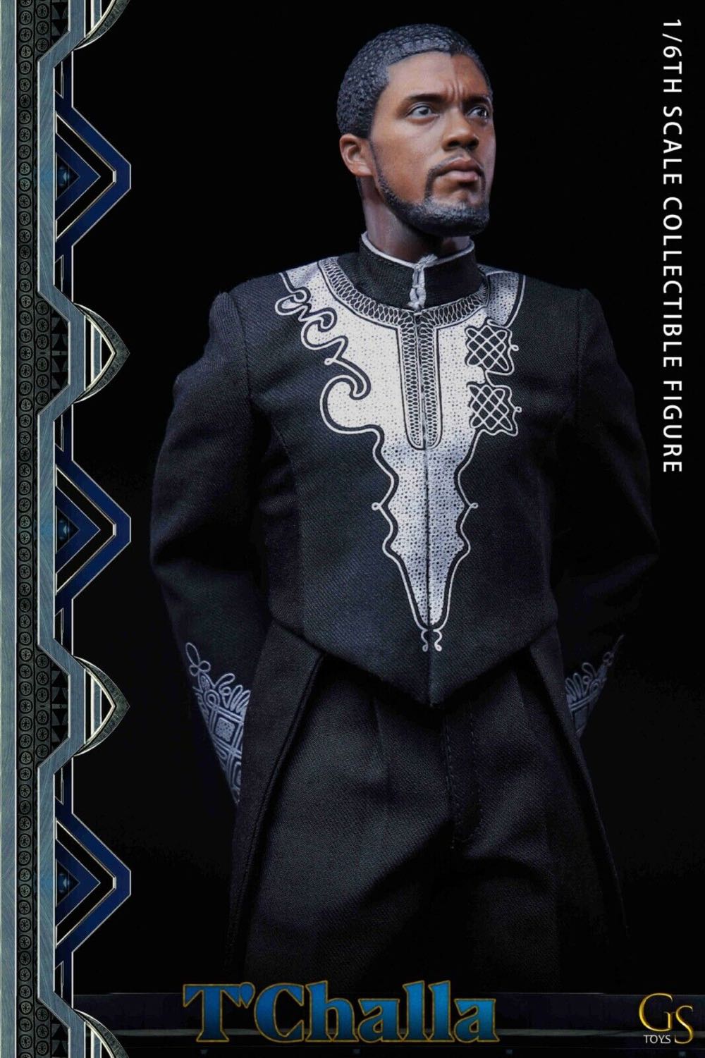 1/6 Scale King T’Challa - GS toys action figure collectible [Barcode 889698312875] - Main Image 2