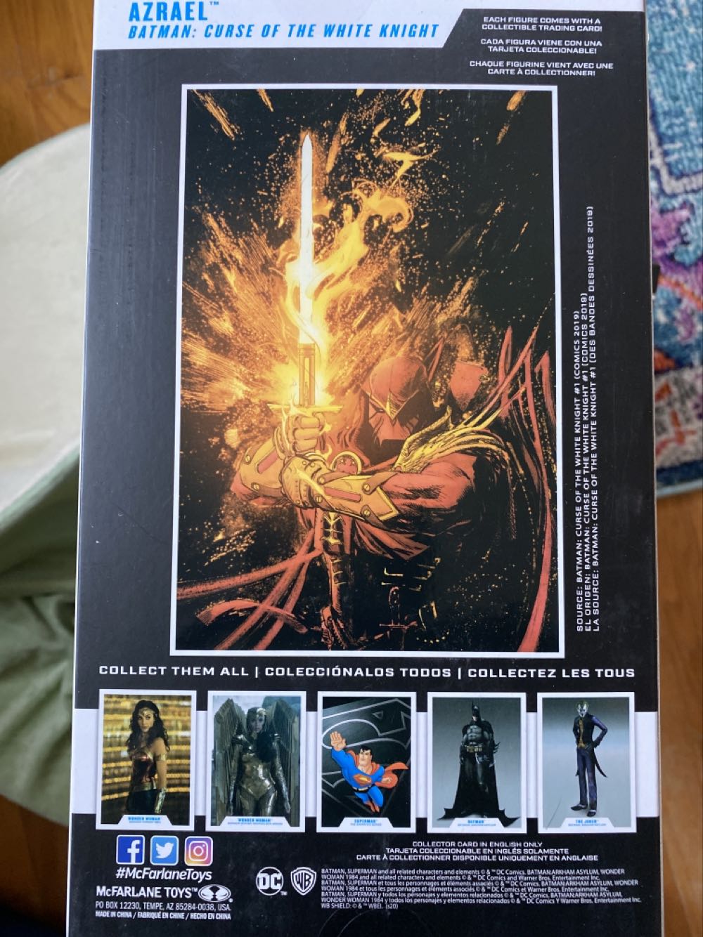 Azrael - McFarlane Toys DC (DC Multiverse) action figure collectible [Barcode 787926154085] - Main Image 2