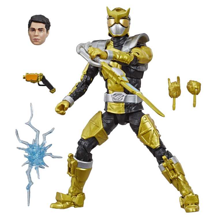 Power Rangers Beast Morphers Gold Ranger - Hasbro (Power Rangers Lightning Collection) action figure collectible [Barcode 630509829453] - Main Image 3