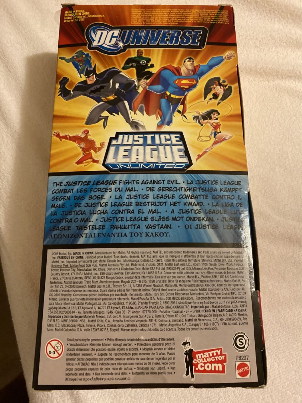 Superman - DC Mattel (Justice League Unlimited) action figure collectible [Barcode 027084773439] - Main Image 2