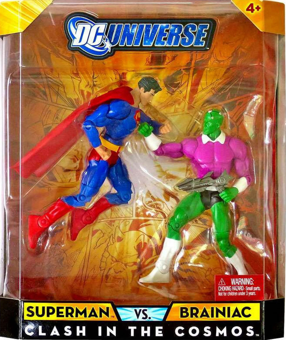 Brainiac Only DCUC 2-Pack Superman Vs. Brainiac - Mattel (DC Universe Classics) action figure collectible [Barcode 027084727869] - Main Image 3