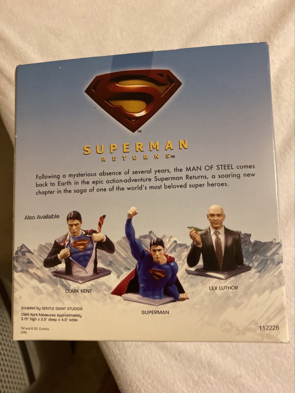 Clark Kent - DC Direct (Superman) action figure collectible [Barcode 085391122289] - Main Image 2