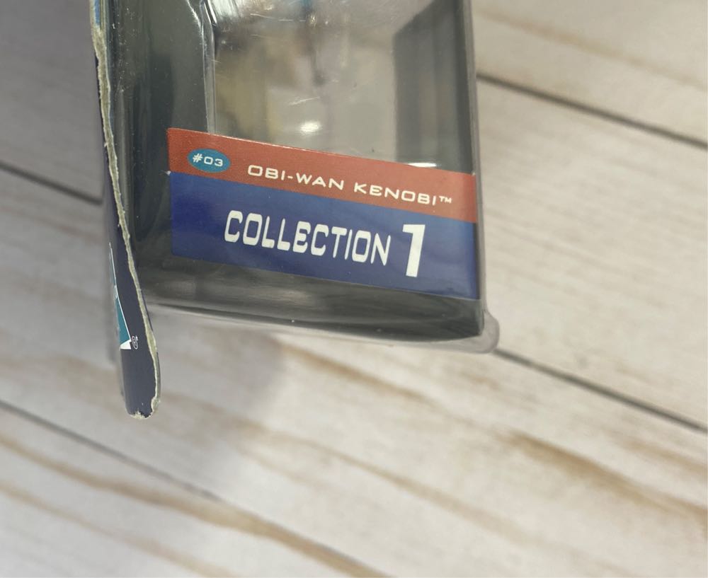 Obi-Wan Kenobi (Coruscant Chase) #02/03 - Hasbro (Star Wars Saga 2002-2004) action figure collectible [Barcode 076930848548] - Main Image 3