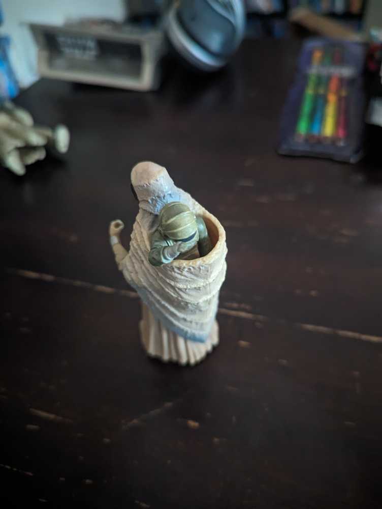 Tusken Raider (Female w/ Tusken Child) - Hasbro (Star Wars Saga 2002-2004) action figure collectible [Barcode 076930848647] - Main Image 4