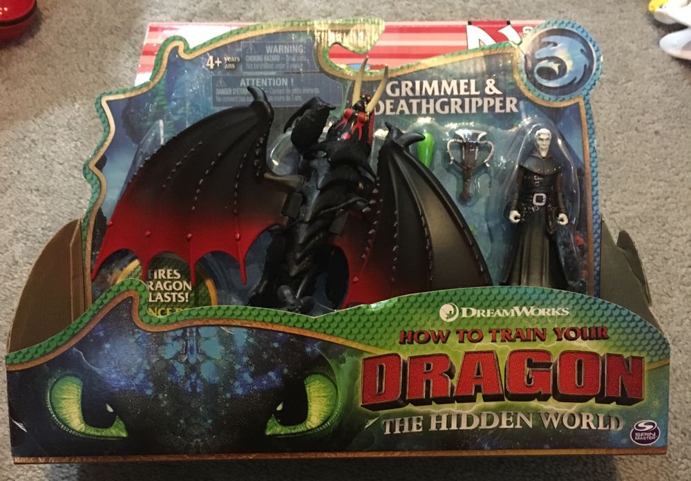Grimmel & Deathgripper - Spin Master (How to Train Your Dragon: 3”) action figure collectible [Barcode 778988162484] - Main Image 3