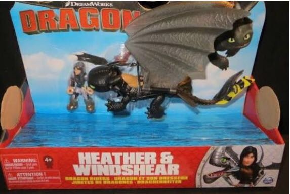 Heather & Windshear - Spin Master (Dragons 1.3: Race To The Edge) action figure collectible - Main Image 2