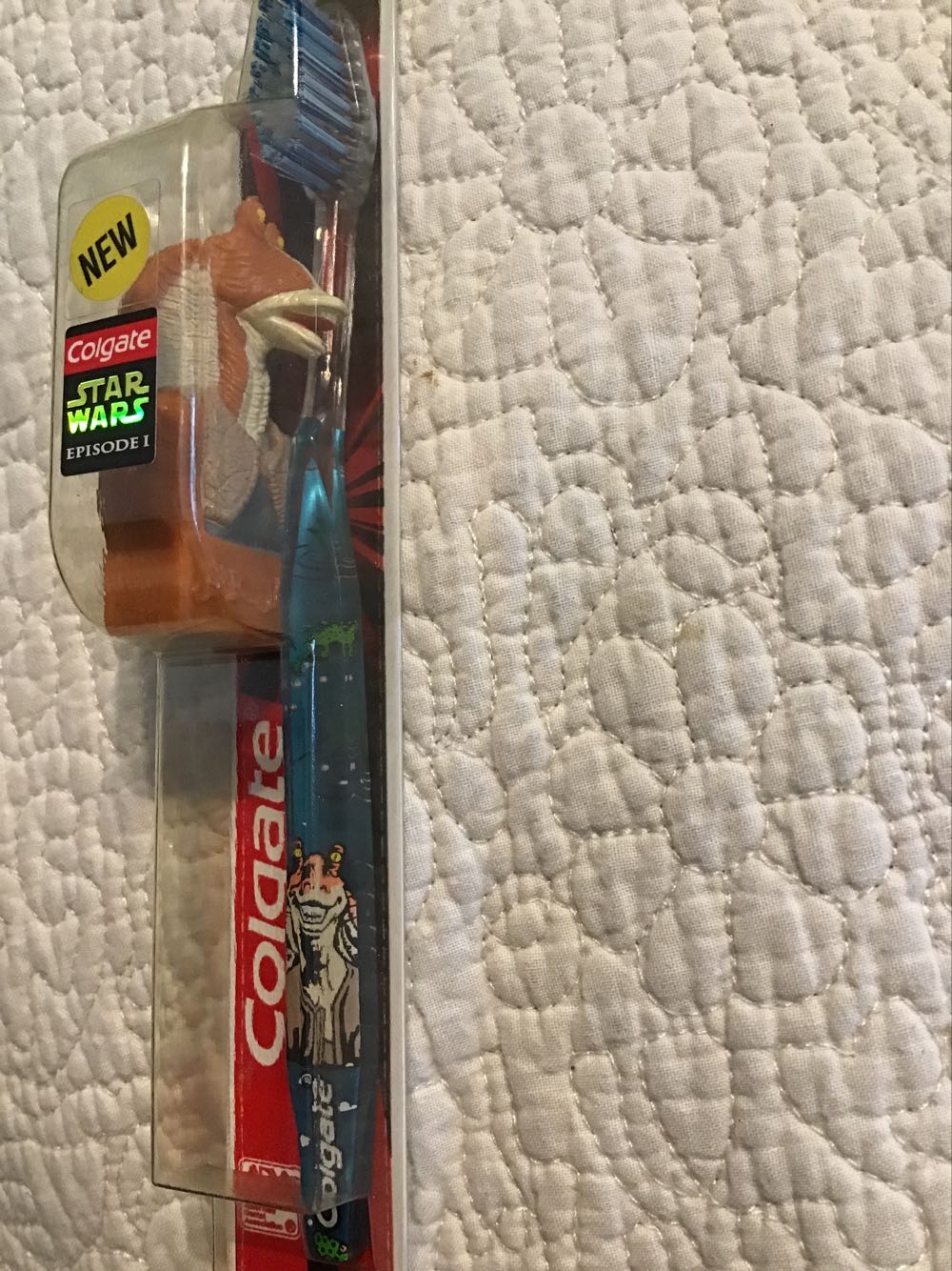 Star Wars Episode 1 Tooth Brush - Colgate action figure collectible [Barcode 035000560070] - Main Image 2