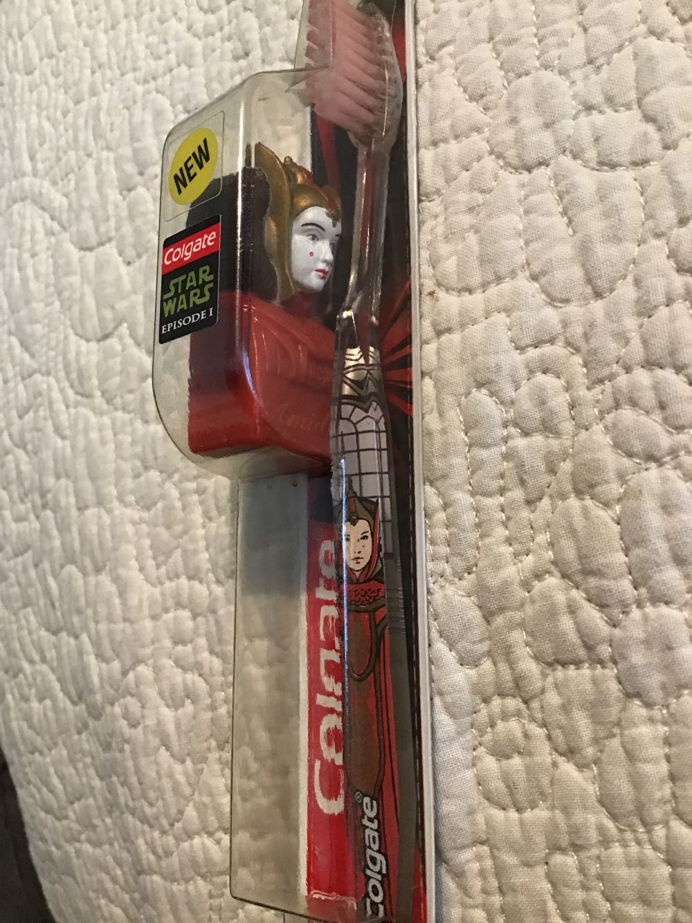 Star Wars Episode 1 Tooth Brush - Colgate action figure collectible [Barcode 035000560070] - Main Image 4