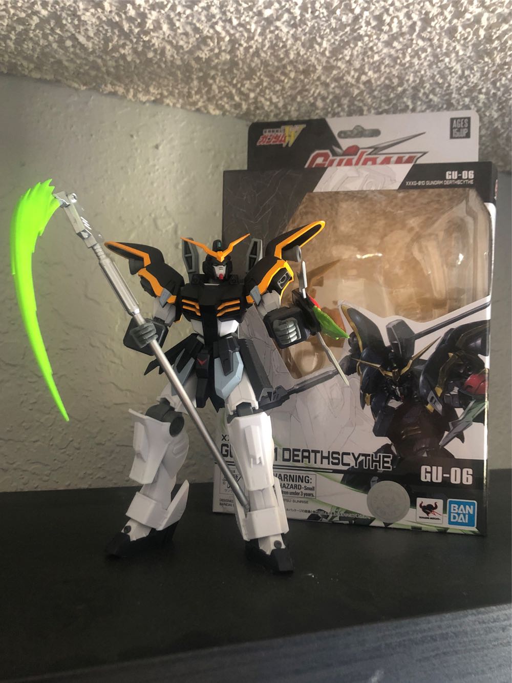 GU-06: Gundam Deathscythe - Bandai Namco (Gundam Universe) action figure collectible [Barcode 851365007179] - Main Image 2