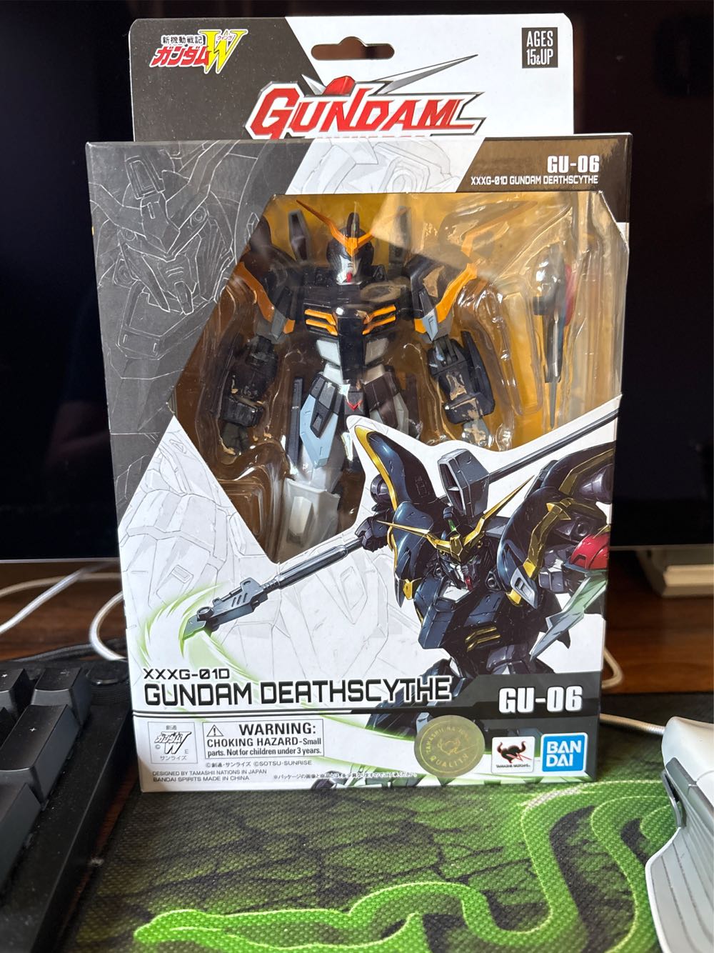GU-06: Gundam Deathscythe - Bandai Namco (Gundam Universe) action figure collectible [Barcode 851365007179] - Main Image 3