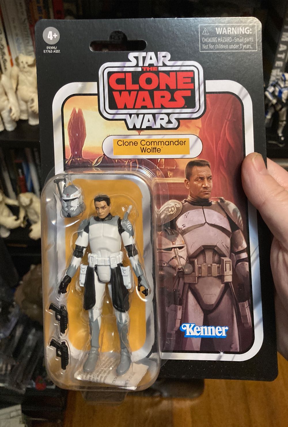 Star Wars : The Vintage Collection- Clone Commander Wolffe - Hasbro (Star Wars - The Clone Wars) action figure collectible [Barcode 5010993736867] - Main Image 3