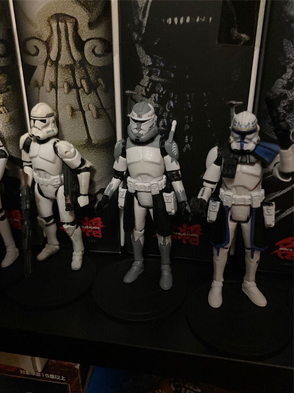 Star Wars : The Vintage Collection- Clone Commander Wolffe - Hasbro (Star Wars - The Clone Wars) action figure collectible [Barcode 5010993736867] - Main Image 4