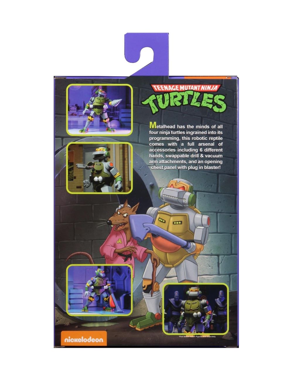 Metalhead - Neca/Reel Toys (Teenage Mutant Ninja Turtles) action figure collectible [Barcode 634482541234] - Main Image 2