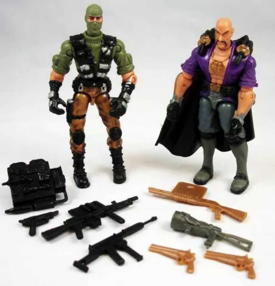 Beach Head Vs Dr. Mindbender - Hasbro (G.I. Joe vs. Cobra) action figure collectible [Barcode 076930532065] - Main Image 2