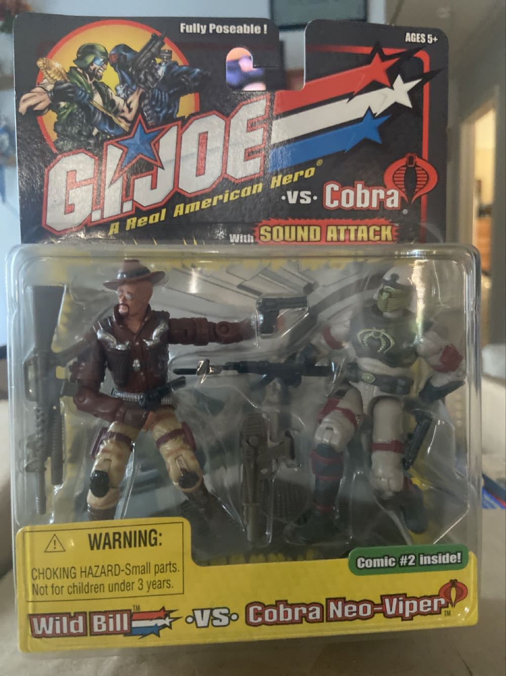 Wild Bill Vs Cobra Neo-Viper - Hasbro (GI Joe vs. Cobra) action figure collectible [Barcode 076930574904] - Main Image 1