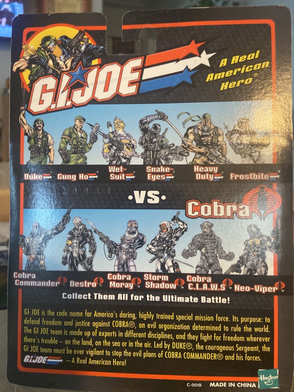 Big Ben - Hasbro (G.I. Joe vs. Cobra) action figure collectible [Barcode 076930574454] - Main Image 2