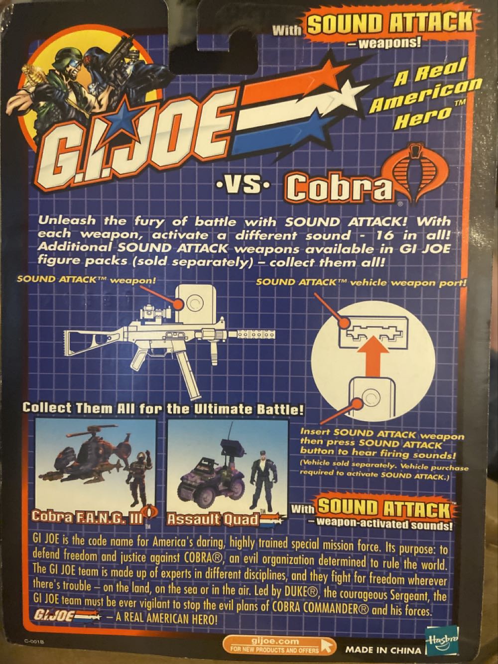 G.I. Joe VS Cobra Nunchuck Vs Firefly - Hasbro (GI Joe vs. Cobra) action figure collectible [Barcode 076930573983] - Main Image 2