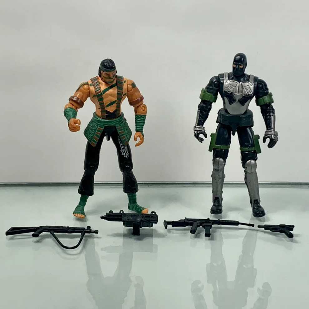 G.I. Joe VS Cobra Nunchuck Vs Firefly - Hasbro (GI Joe vs. Cobra) action figure collectible [Barcode 076930573983] - Main Image 3
