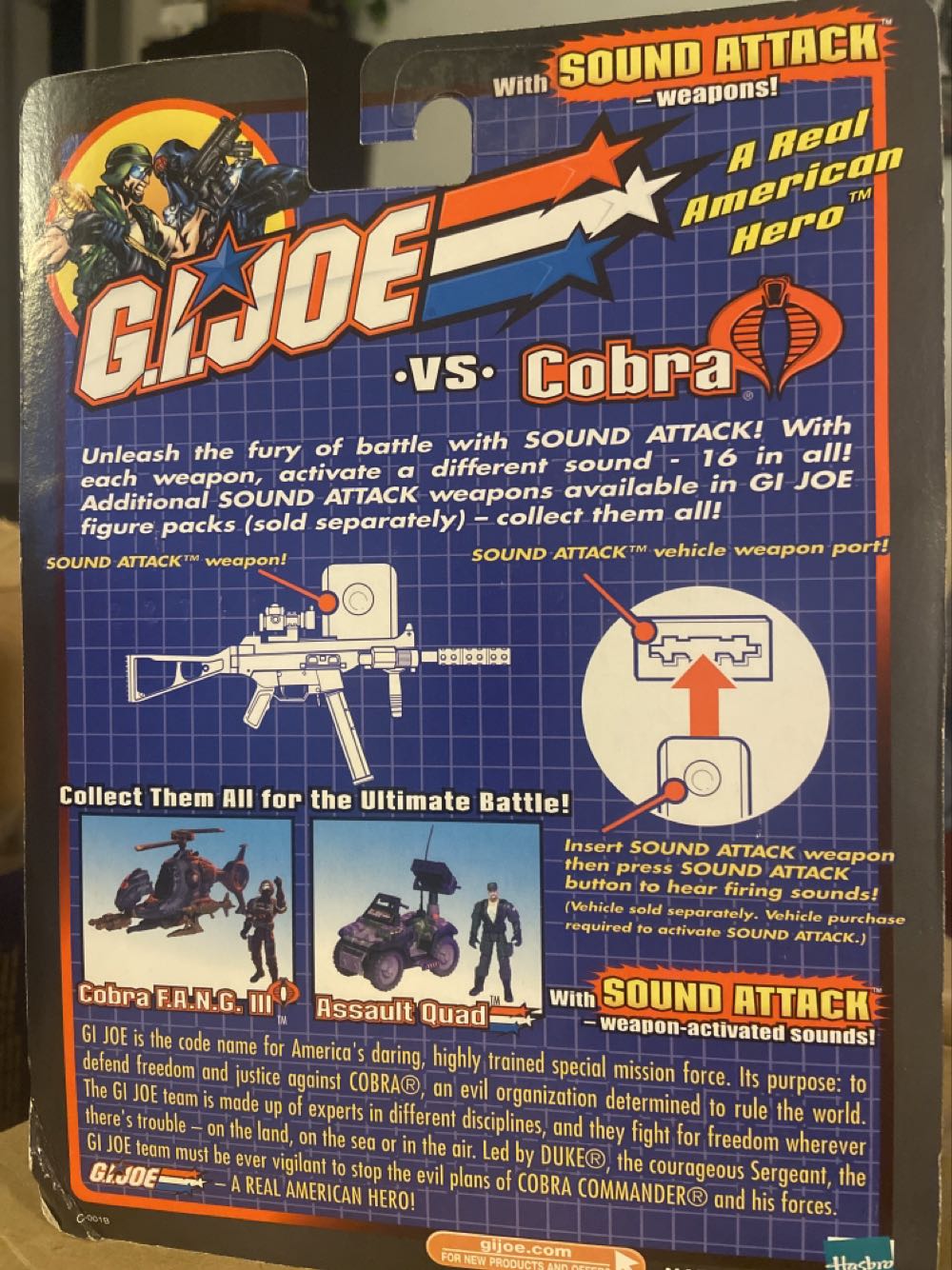 G.I. Joe vs. Cobra: Dart Vs Cobra C.L.A.W. - Hasbro (G.I. Joe vs. Cobra) action figure collectible [Barcode 076930575000] - Main Image 2