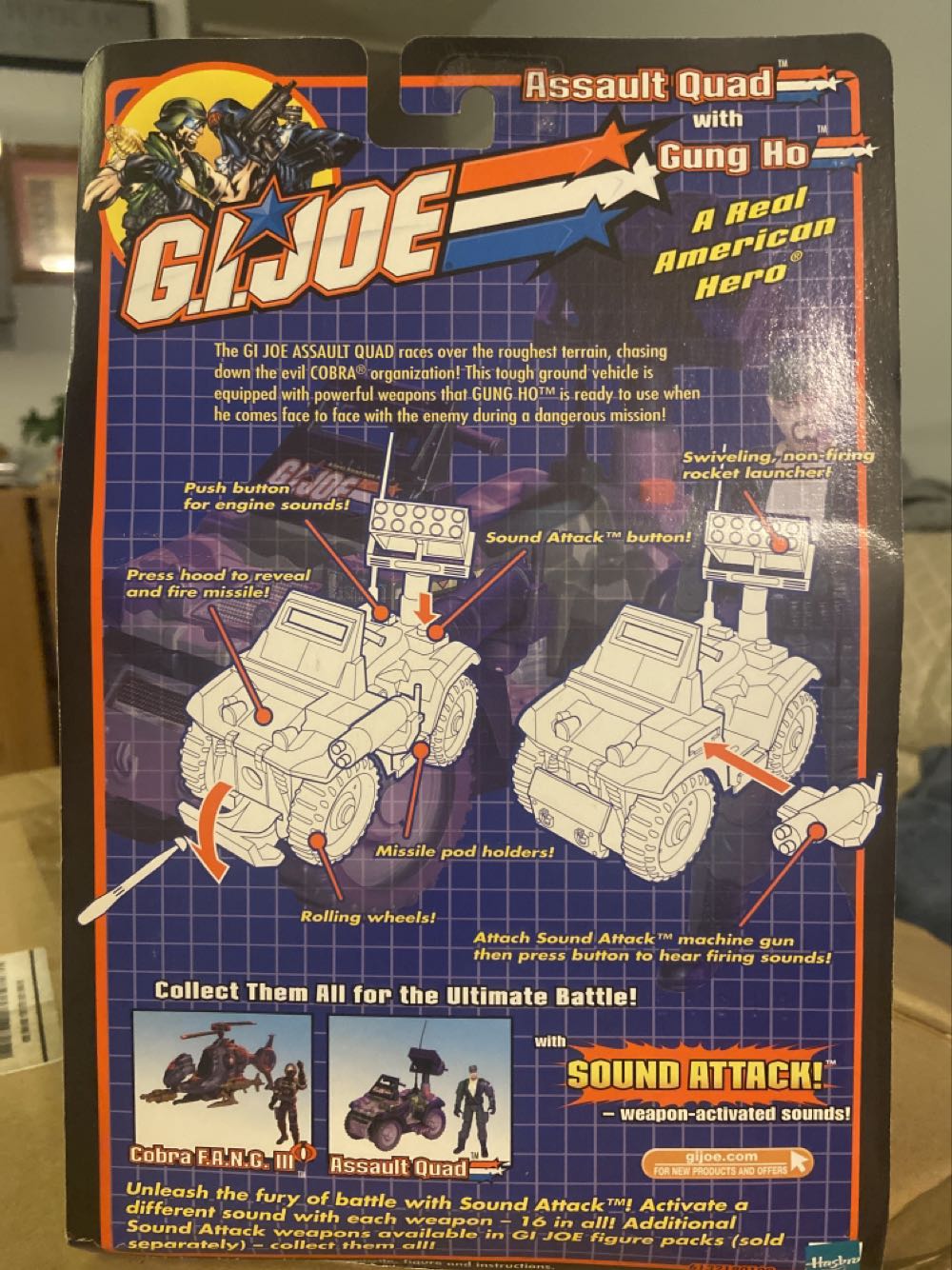 Assault Quad - Hasbro (G.I. Joe) action figure collectible [Barcode 076930531501] - Main Image 2