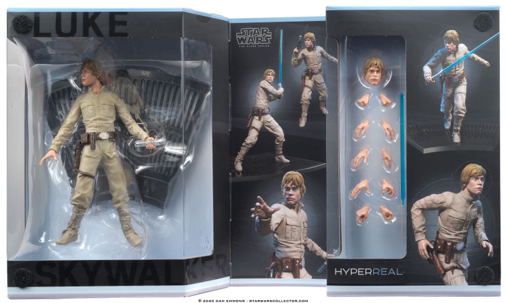 Black Series Hyperreal Luke Skywalker (Bespin) Figure Star Wars ESB - Hasbro (Star Wars - The Black Series (Hyperreal)) action figure collectible [Barcode 630509873999] - Main Image 2