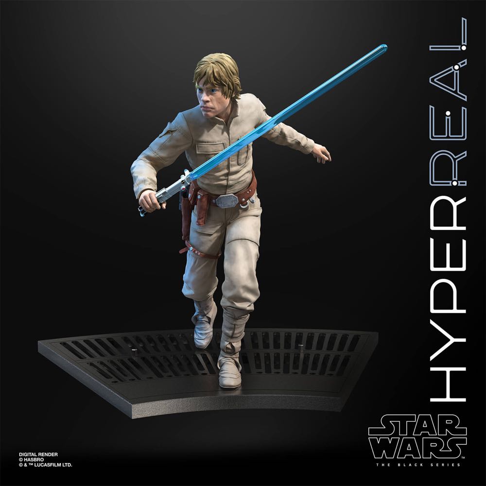 Black Series Hyperreal Luke Skywalker (Bespin) Figure Star Wars ESB - Hasbro (Star Wars - The Black Series (Hyperreal)) action figure collectible [Barcode 630509873999] - Main Image 4