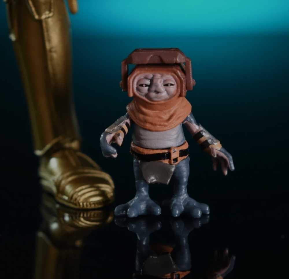 C-3PO & Babu Frik - Hasbro (Episode IX (Star Wars: The Rise of Skywalker)) action figure collectible [Barcode 630509880171] - Main Image 4