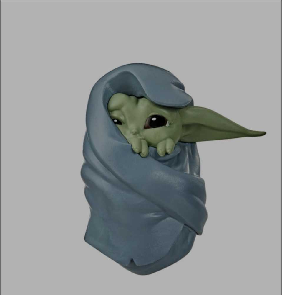 Star Wars: The Child (in Blanket) - Disney / Hasbro (Space/Sc-Fi) action figure collectible [Barcode 5010993761586] - Main Image 3