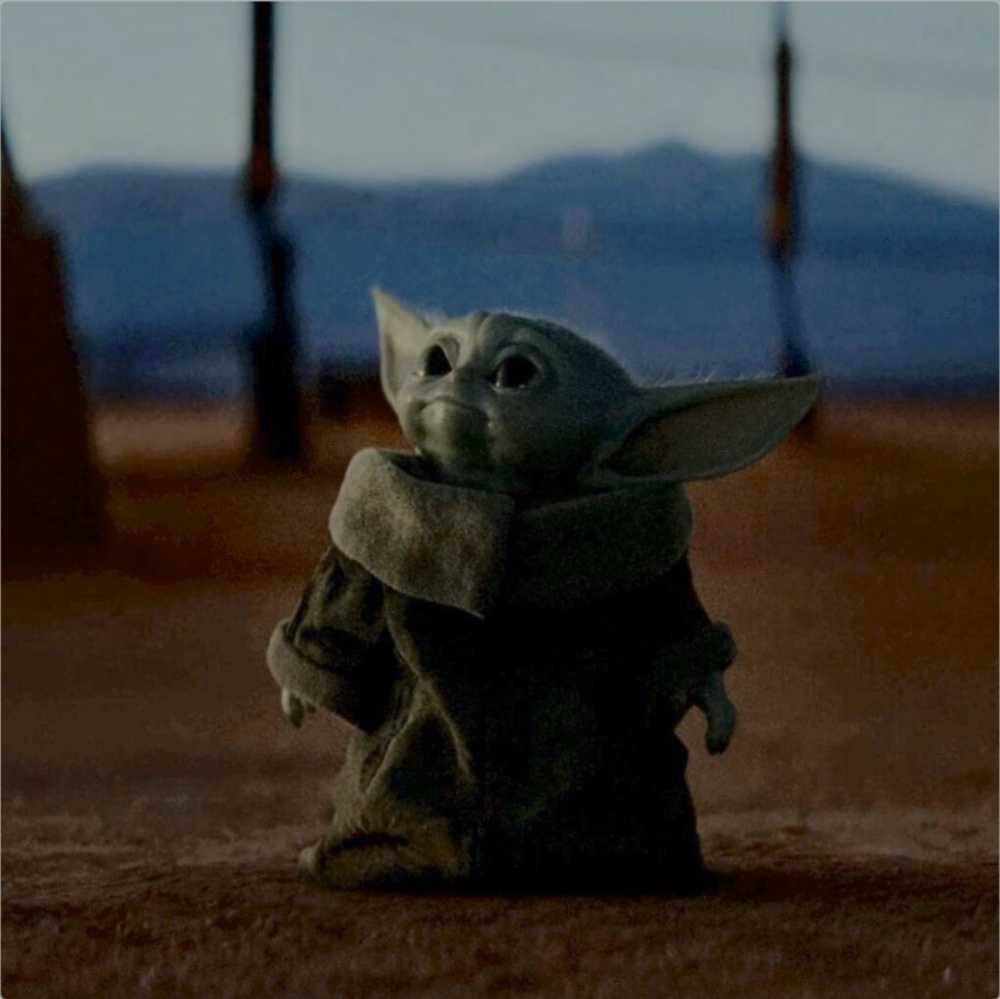 The Child (Sad Face) - Disney / Hasbro (Bounty Collection 2” 2020- Now: Series 1) action figure collectible [Barcode 5010993761562] - Main Image 3