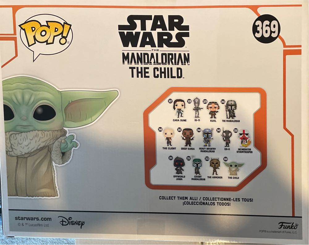 Star Wars: The Child #369 - Funko (Funko Pops) action figure collectible [Barcode 889698497572] - Main Image 4