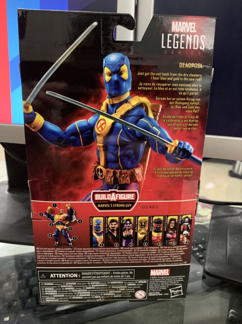 Deadpool - Hasbro (Marvel Legends Deadpool) action figure collectible [Barcode 5010993694884] - Main Image 2