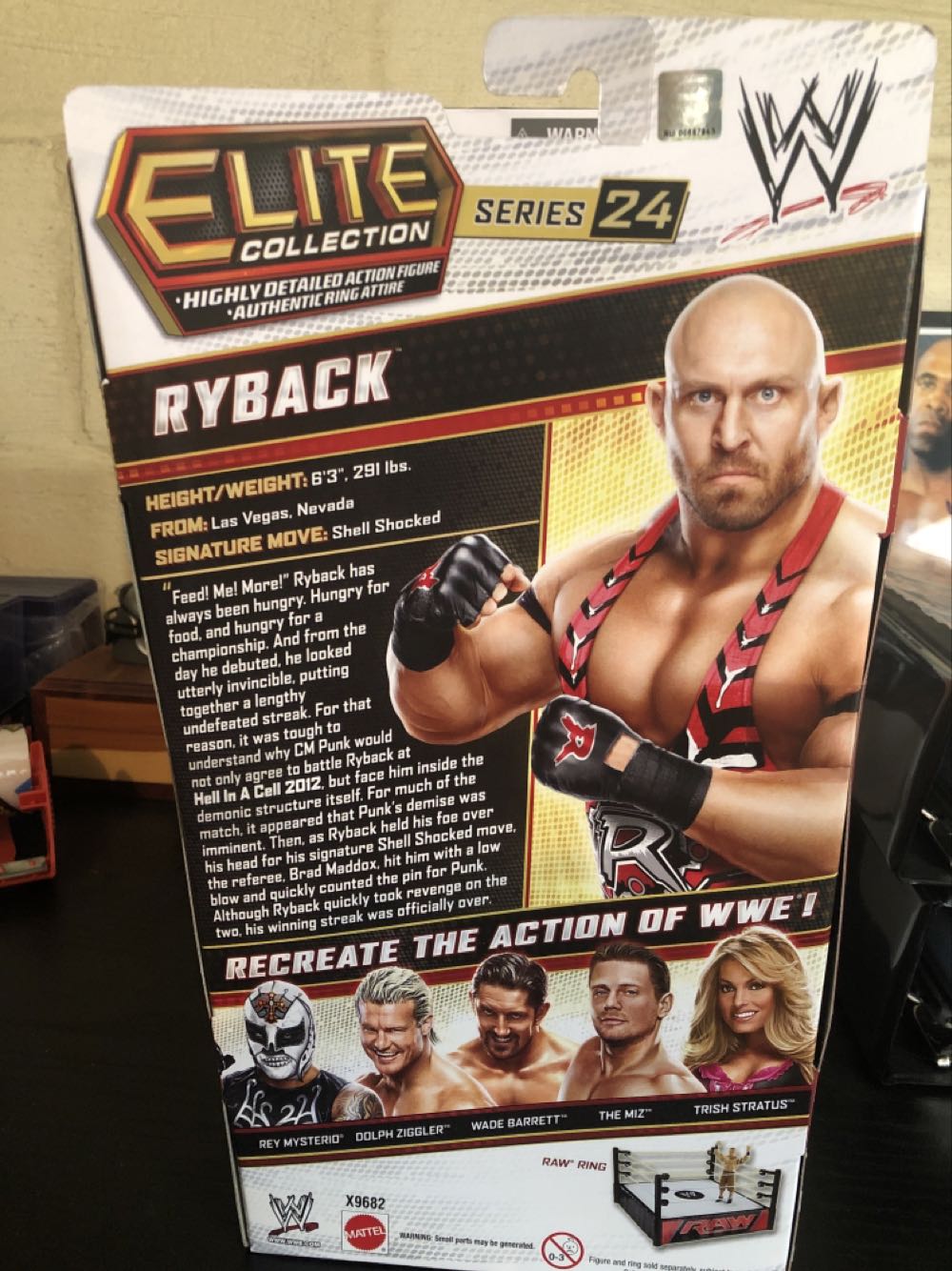 Ryback - Mattel Wwe (Elite Collection 24) action figure collectible [Barcode 746775181963] - Main Image 2