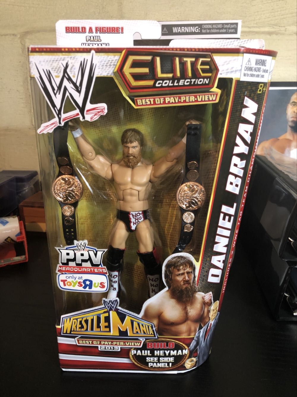 Daniel Bryan - Elite Best Of PPV WrestleMania Series - Mattel Wwe (Wwe Elite) action figure collectible [Barcode 746775236649] - Main Image 1