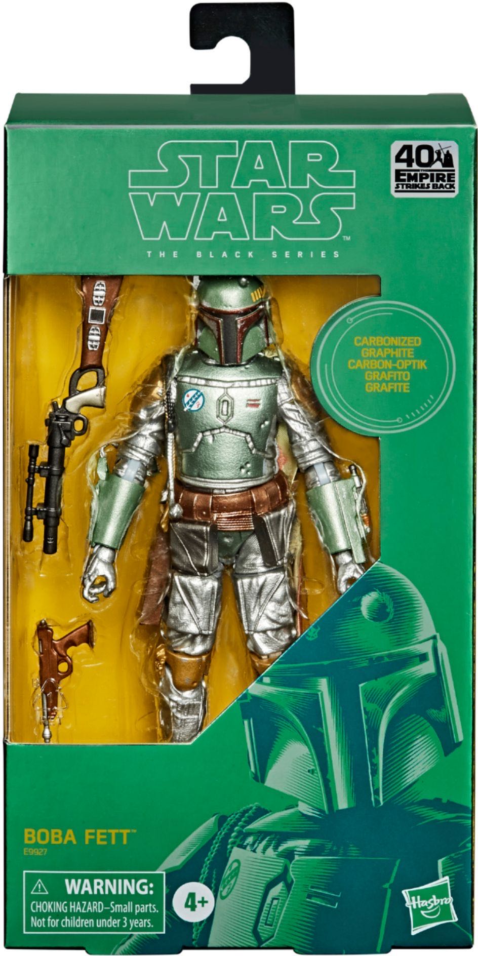 Boba Fett (Carbonized Graphite) - Hasbro (Star Wars: The Black Series) action figure collectible [Barcode 5010993734450] - Main Image 3