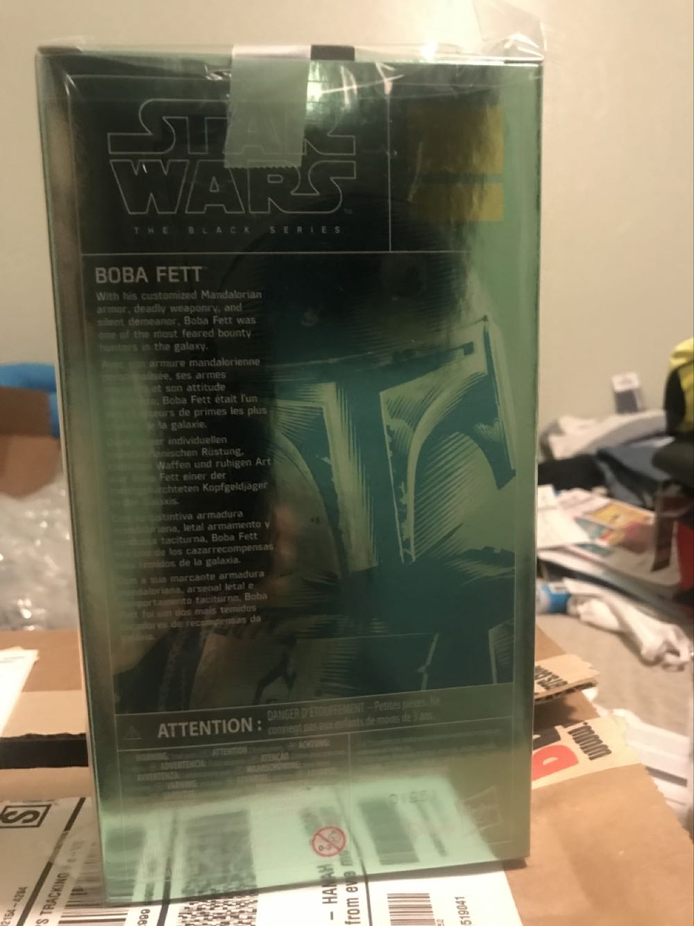 Boba Fett (Carbonized Graphite) - Hasbro (Star Wars: The Black Series) action figure collectible [Barcode 5010993734450] - Main Image 4