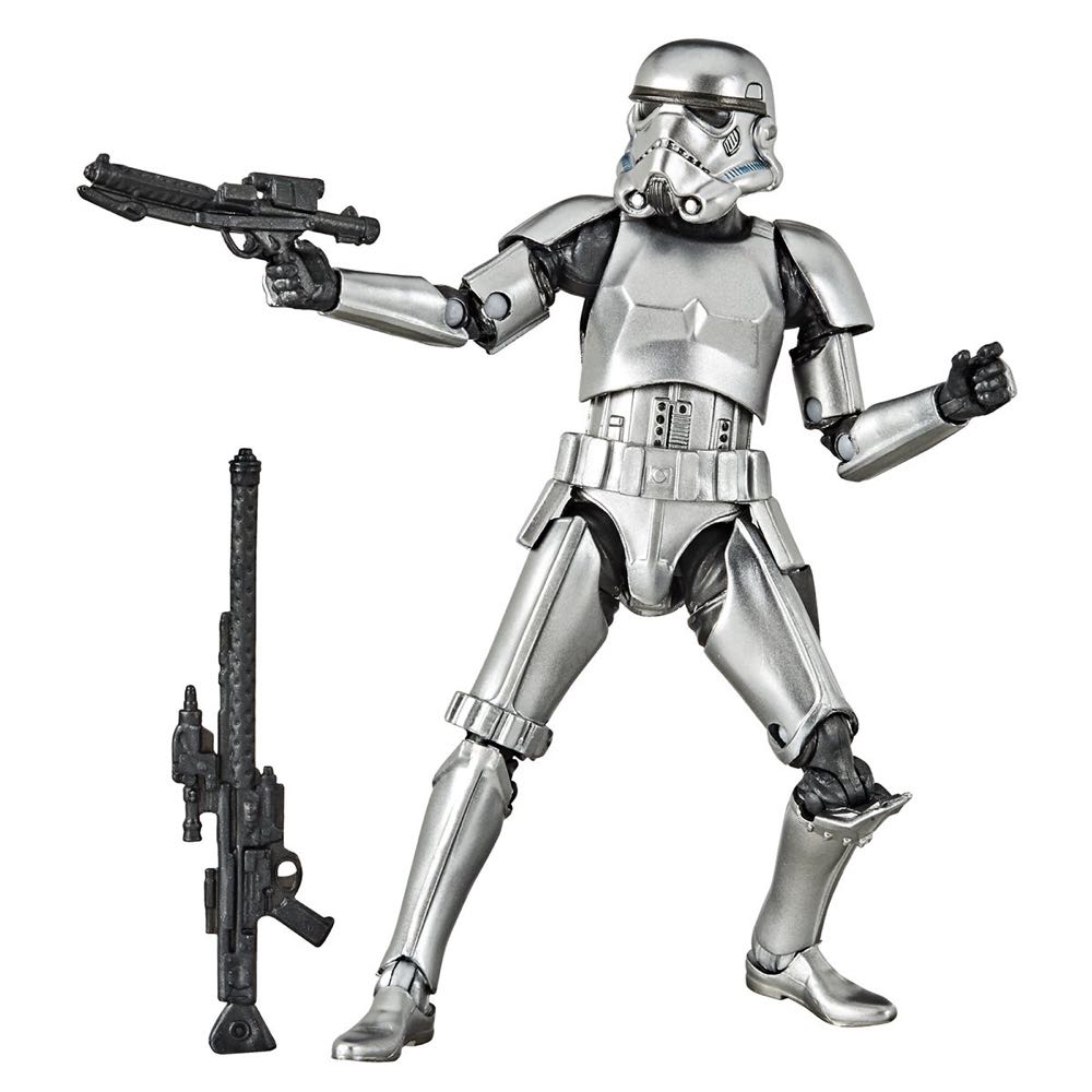 Stormtrooper (Carbonized) - Hasbro (Star Wars The Black Series) action figure collectible [Barcode 5010993734474] - Main Image 2