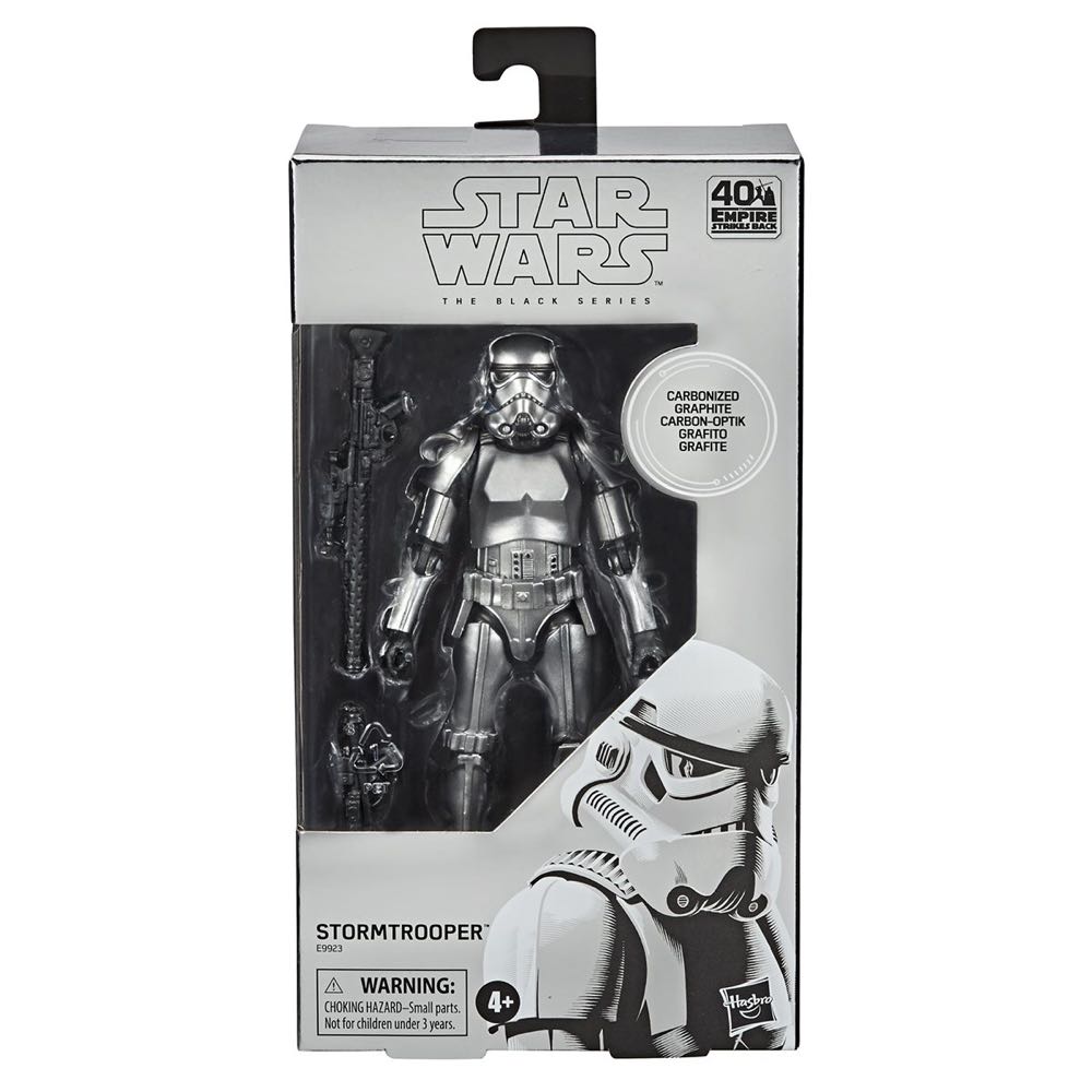 Stormtrooper (Carbonized) - Hasbro (Star Wars The Black Series) action figure collectible [Barcode 5010993734474] - Main Image 3