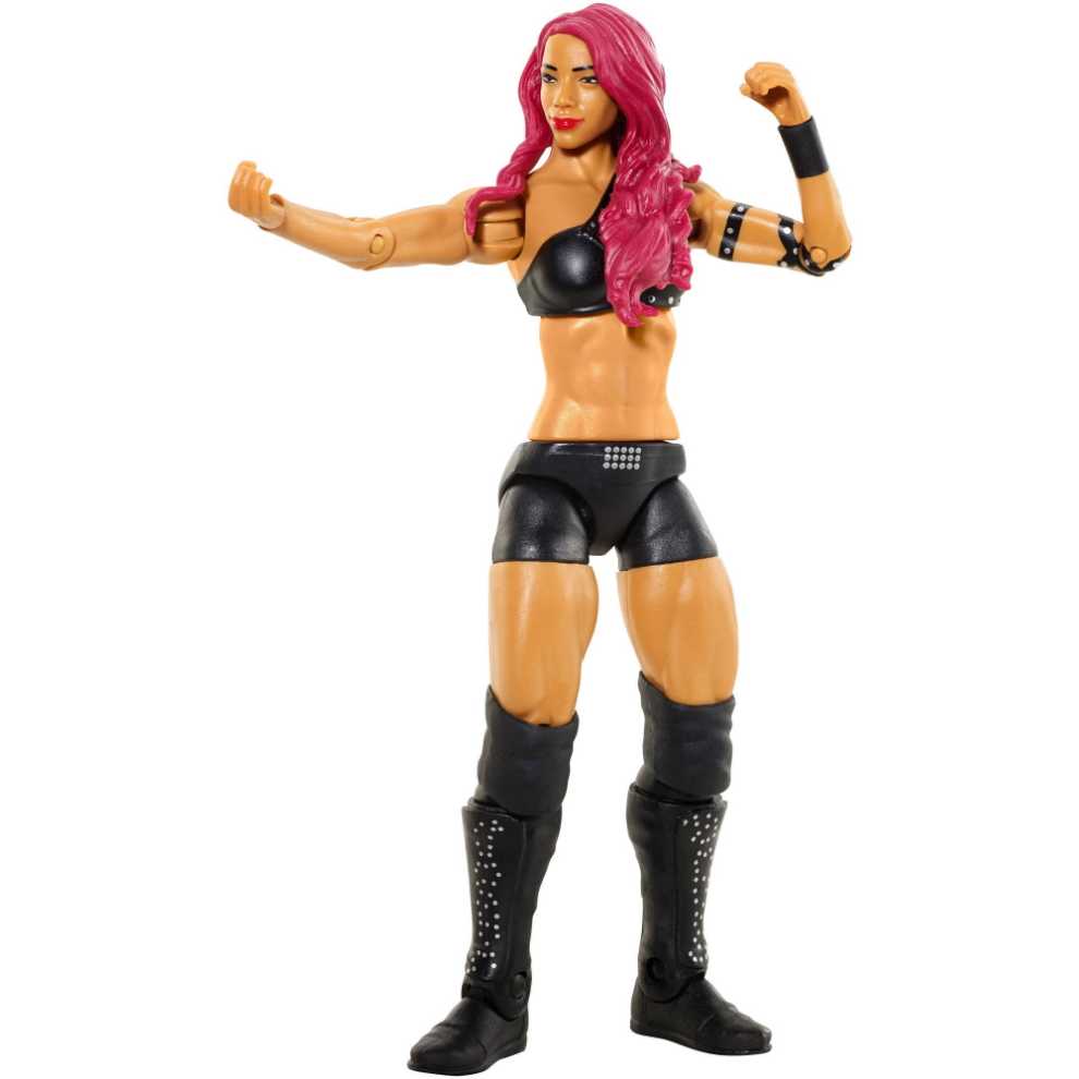 WWE Mattel Basic Series 59: Sasha Banks - Mattel Wwe (WWE Mattel Basic Series 59) action figure collectible [Barcode 887961229462] - Main Image 3