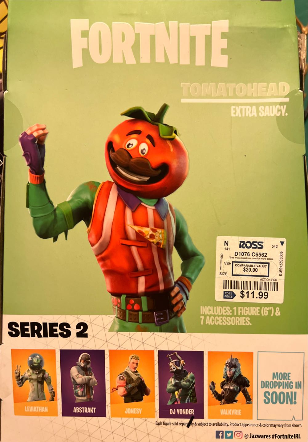 Tomatohead - Jazwares (Fortnite) action figure collectible [Barcode 191726009450] - Main Image 2