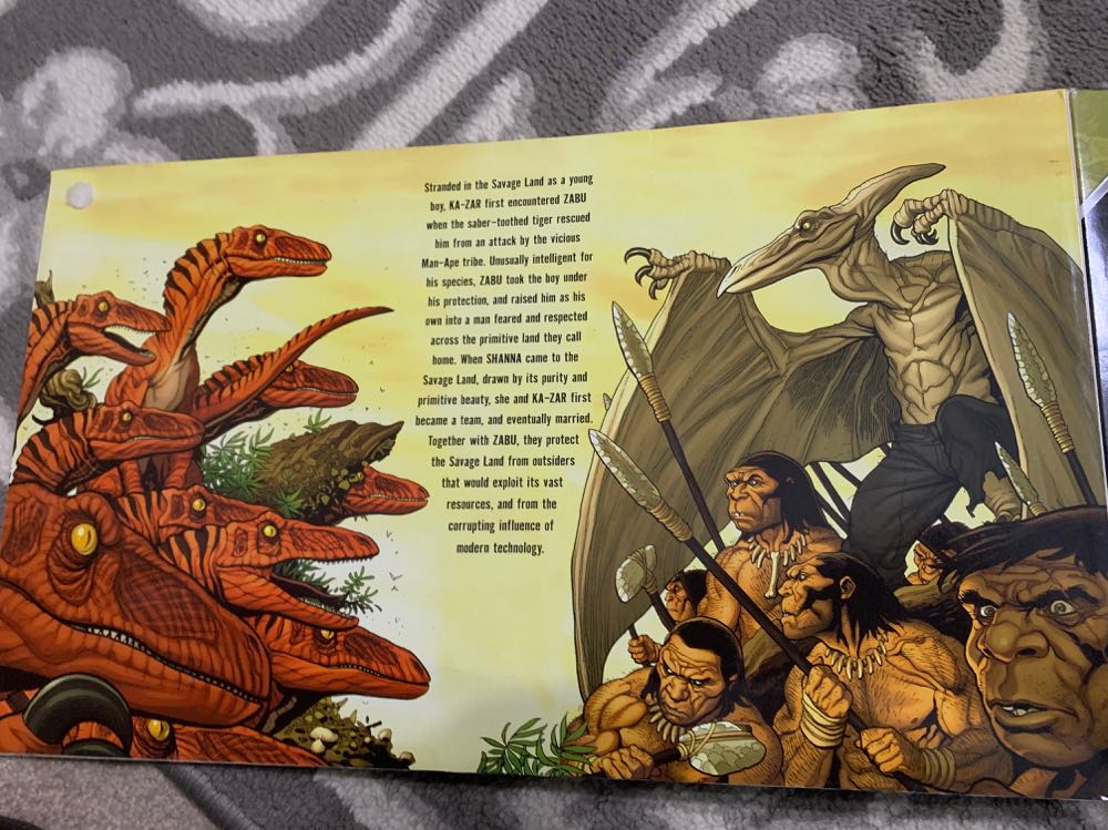 Savage Land ( Ka-Zar, Zabu, Shanna), The - Hasbro (Marvel Legends The Savage Land) action figure collectible [Barcode 653569343462] - Main Image 2