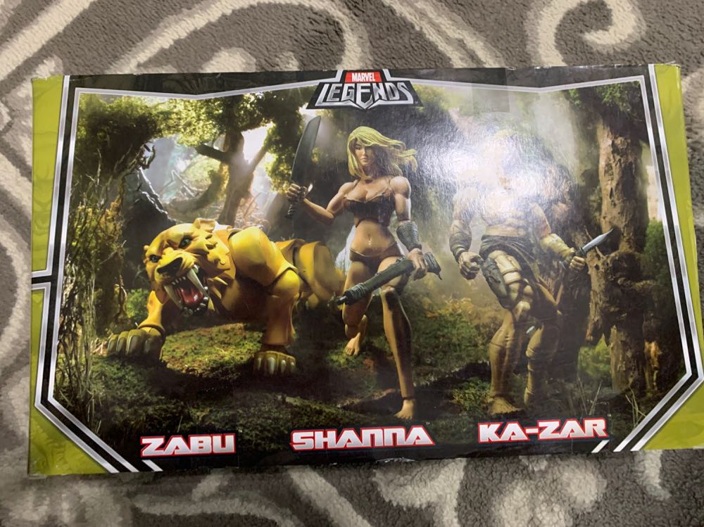 Savage Land ( Ka-Zar, Zabu, Shanna), The - Hasbro (Marvel Legends The Savage Land) action figure collectible [Barcode 653569343462] - Main Image 4