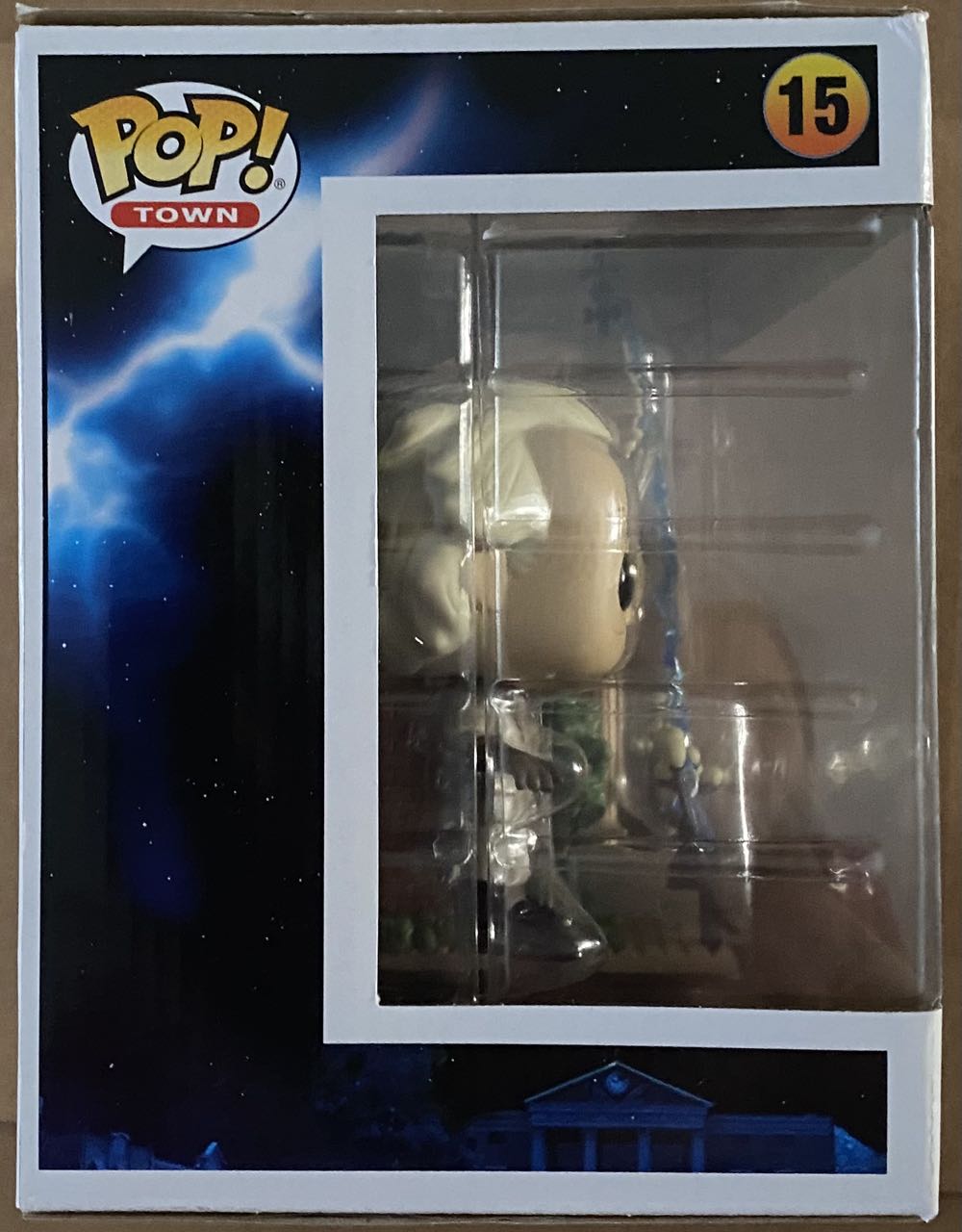 Doc With Clock Tower - Funko (Back To The Future) action figure collectible [Barcode 889698469104] - Main Image 2