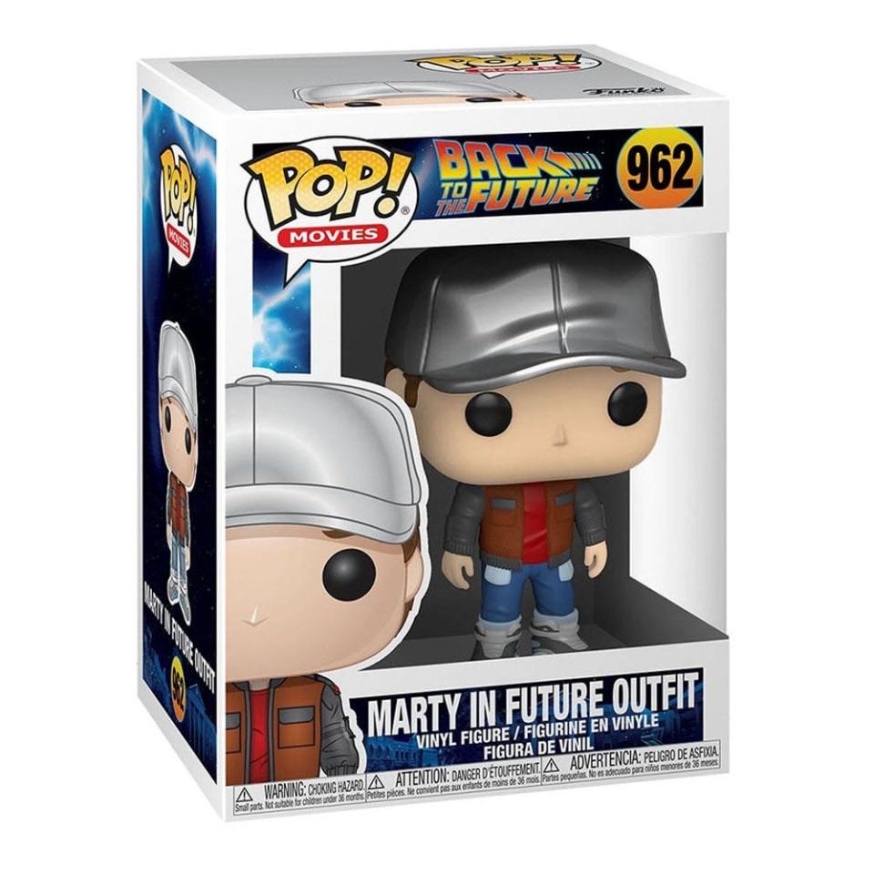 Pop! Movies (BTTF): #962 Marty In Future Outfit - Funko (Back To The Future) action figure collectible [Barcode 889698487078] - Main Image 2