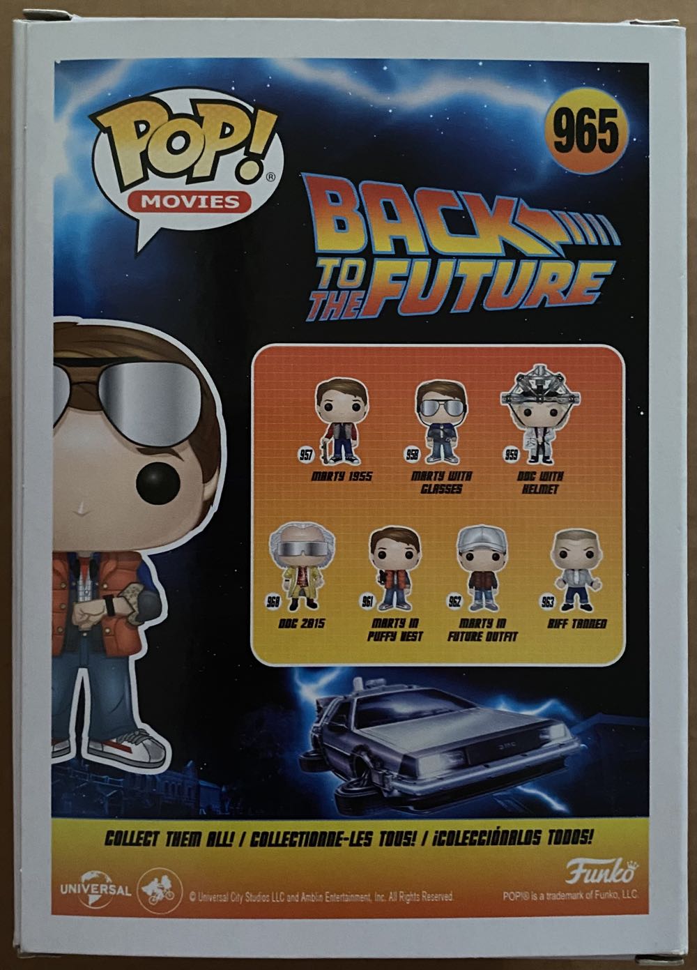 Pop! Movies (BTTF): #965 Marty Checking Watch - Funko (Back To The Future) action figure collectible [Barcode 889698489072] - Main Image 3