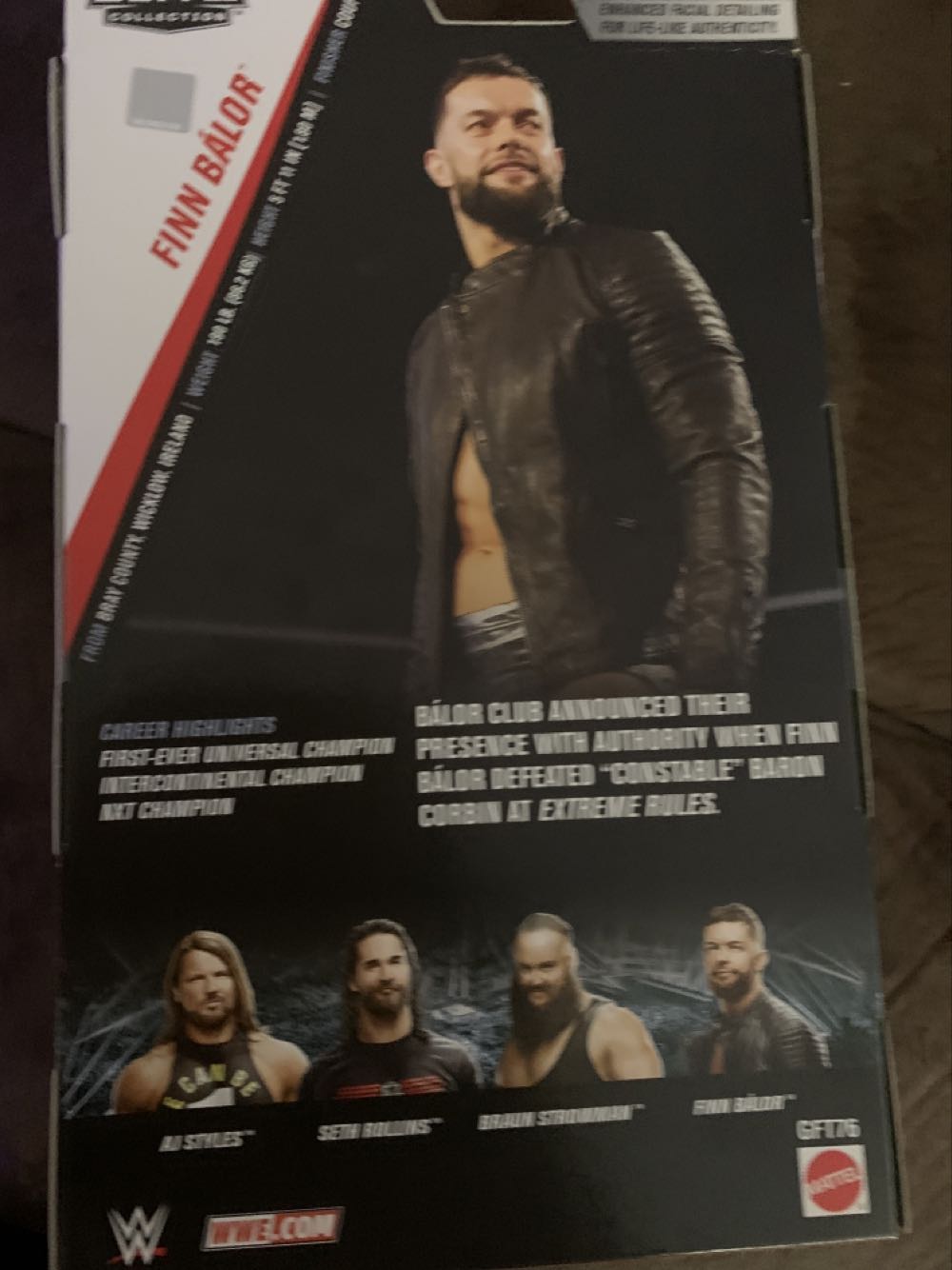 Finn Balor - Mattel (WWE Elite Collection) action figure collectible [Barcode 887961769630] - Main Image 2