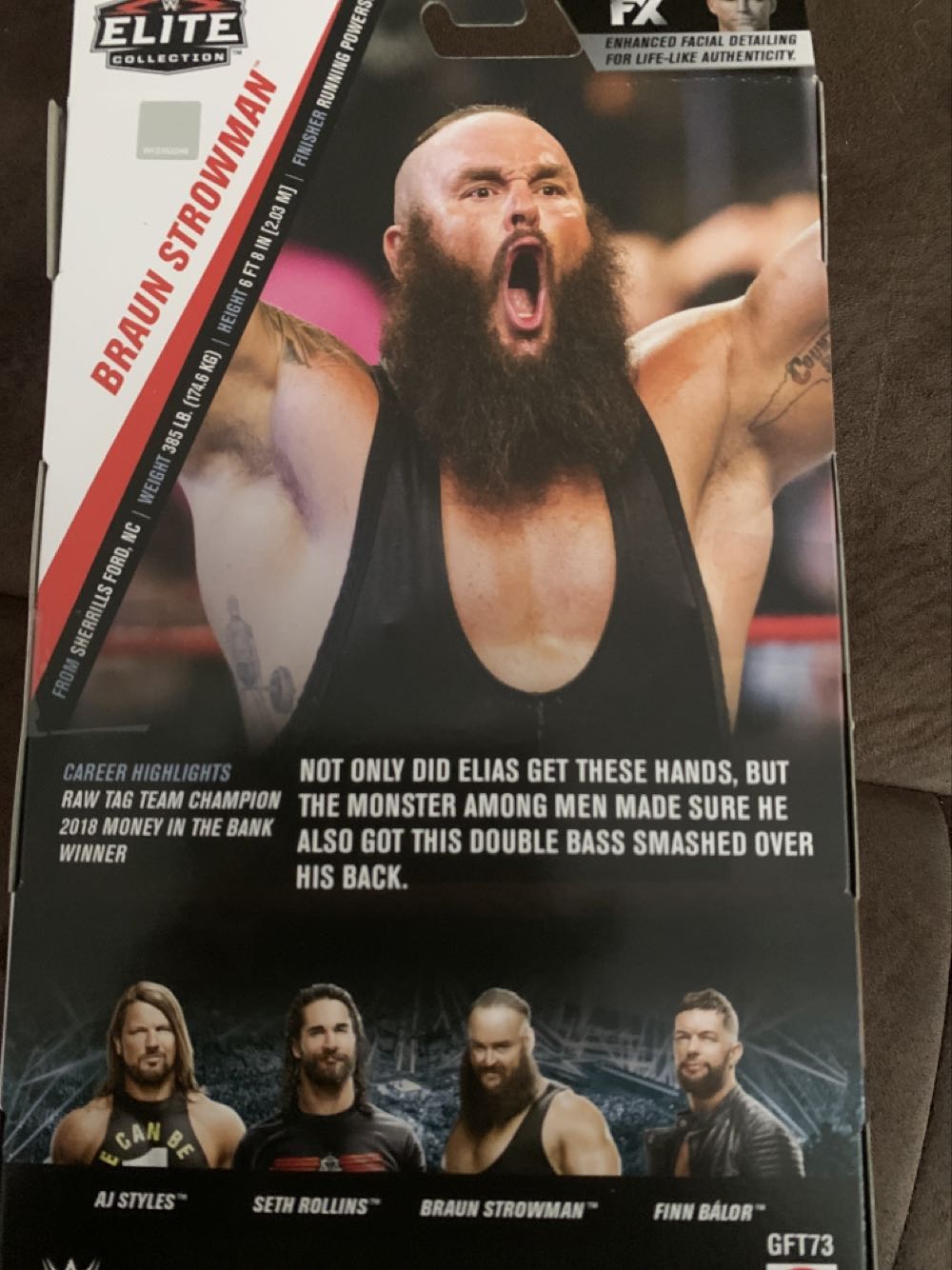 Braun Strowman  (WWE Elite Collection Series) action figure collectible [Barcode 887961769579] - Main Image 2