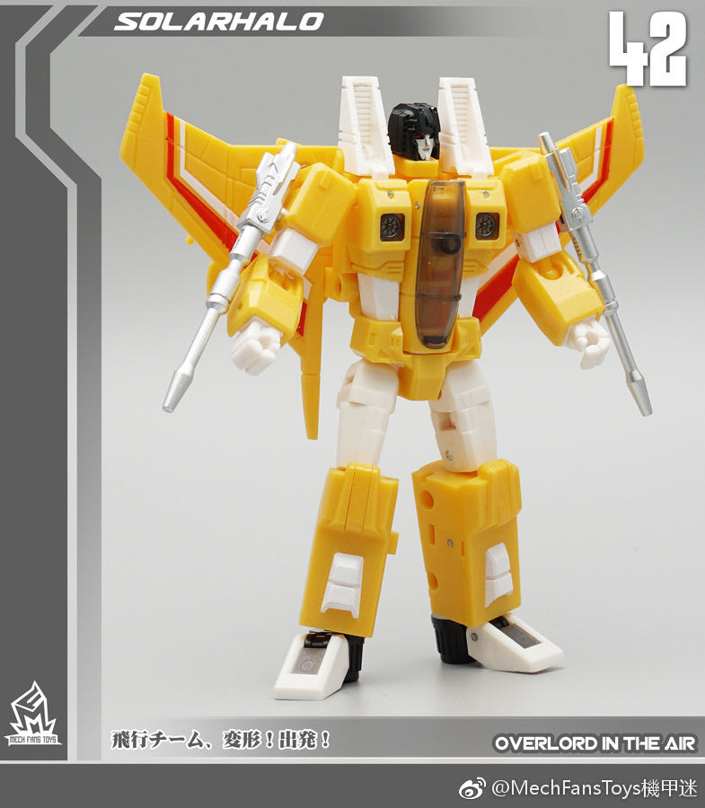Transformers 3rd Party Acidstorm, IonStorm & Sunstorm Fighter Club 3 Pack MFT F-03 - Mech Fans Toys (G1) action figure collectible - Main Image 3