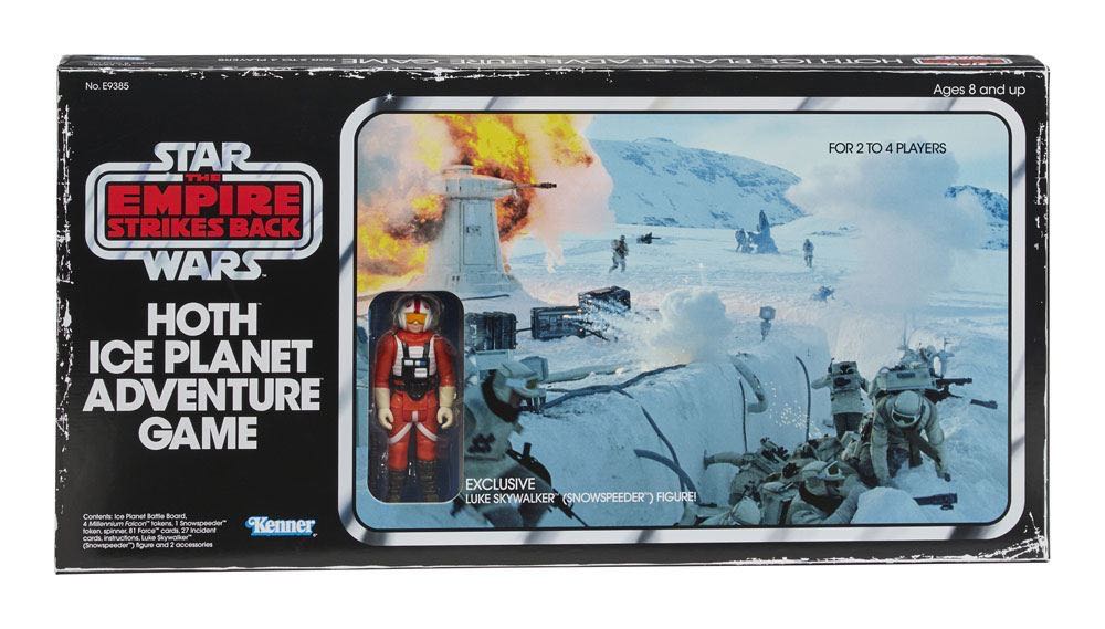 Luke Skywalker (SnowSpeeder) Hoth Ice Planet Adventure Game - Star Wars - Hasbro (Star Wars) action figure collectible [Barcode 630509931873] - Main Image 3