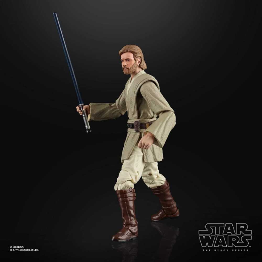 Obi-Wan Kenobi-Jedi Knight - Hasbro (Red & Black Line) action figure collectible [Barcode 630509954056] - Main Image 4