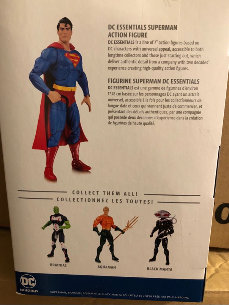 DC Essentials 5 - Superman - DC Collectibles (Superman) action figure collectible [Barcode 761941352053] - Main Image 2